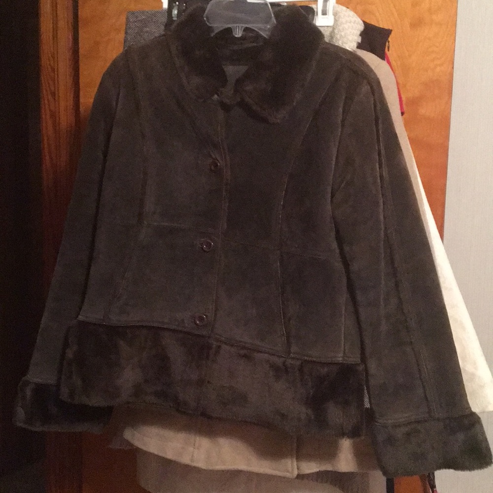 AnJum New York suede leather jacket